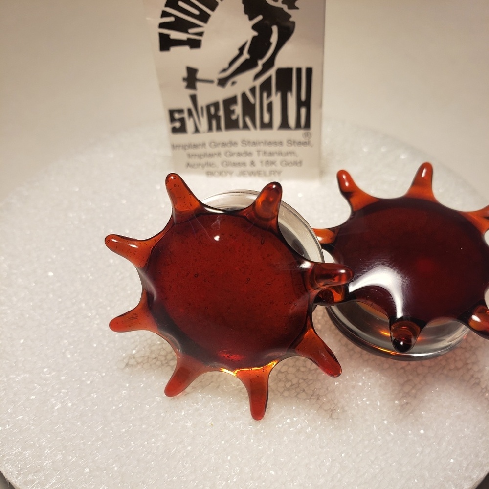 1" glass plugs custom industrial strength …